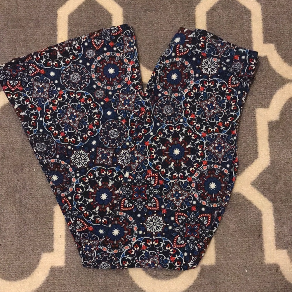 Boho flare pants! Very cute on